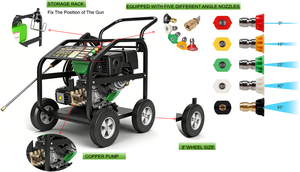 Hidrolavadora de 200 Bares a Diésel, Autónoma, <span class=keywords><strong>para</strong></span> Minería y Campos Petroleros - Product Image 4