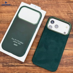 Étui pour <span class=keywords><strong>iPhone</strong></span> 16 <span class=keywords><strong>Pro</strong></span> en <span class=keywords><strong>Alcantara</strong></span>, étui de téléphone en <span class=keywords><strong>Alcantara</strong></span>, étui en cuir pour téléphone portable <span class=keywords><strong>14</strong></span> <span class=keywords><strong>Pro</strong></span> Max - Product Image 2