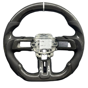 Volante de fibra de carbono de Venta caliente para Ford <span class=keywords><strong>Mustang</strong></span> <span class=keywords><strong>2015</strong></span>-2017,2018-2022 - Product Image 1