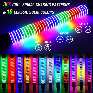 COB nhiều màu chất béo roi BT và điều khiển từ xa mới mũm mĩm roi đèn cho ATV UTV Polaris rzr Can-AM offroad - Product Image 2