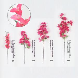 <span class=keywords><strong>Guirlande</strong></span> de fleurs artificielles en soie réaliste de bougainvillier suspendue pour la décoration de la maison, de l'hôtel, du plafond, du jardin extérieur - Product Image 2