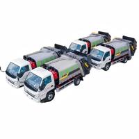 Camion à ordures compacteur Foton 4X2 de 5,8 mètres cubes, petit chargeur de déchets pour les zones résidentielles et l'assainissement municipal