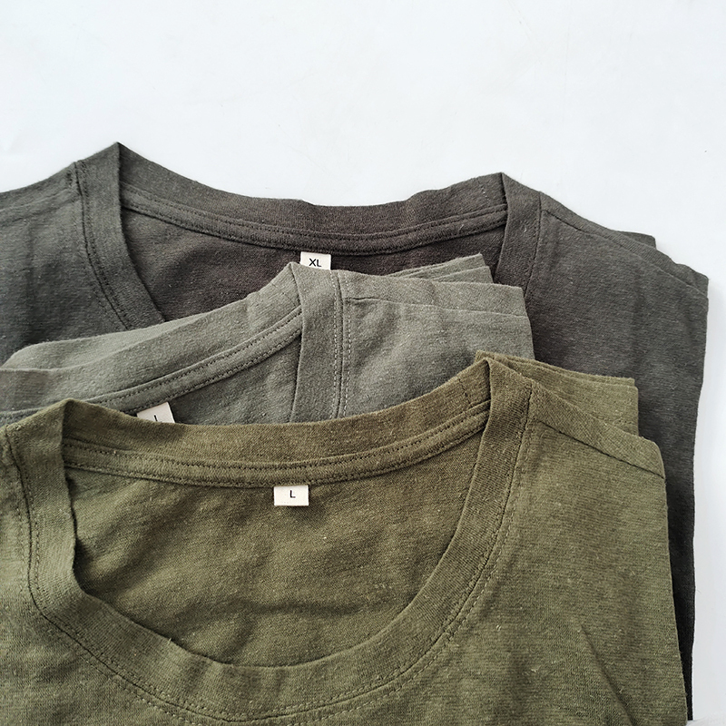 Customize Men s Hemp Fabric Autumn