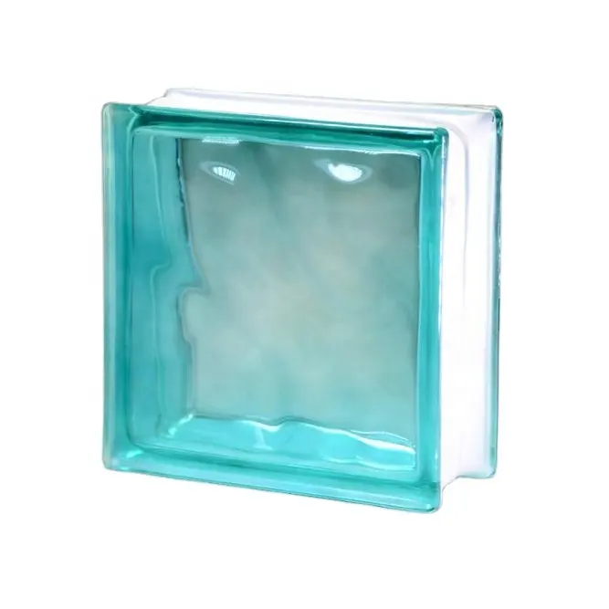 Promoción de interior-color de vidrio hueco bloque