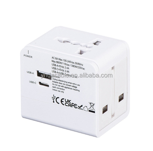 Dual USB Type-C Wall Charger <strong>Multifunctional</strong> PD Socket 200 Countries <strong>Universal</strong> Travel Plug <strong>Adapters</strong> - Product Image 5