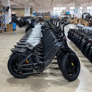 Bicicleta de Montaña para Adultos BURCHDA AZ20, Batería de 48V20AH, Ruedas de 20 Pulgadas y 4.0, 7 Velocidades, Suspensión Hidráulica Completa, Neumáticos Anchos AZ20, Stock Europeo - Product Image 6
