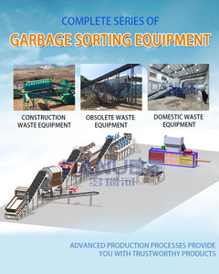 Machine de tri rotative pour les déchets solides municipaux, équipement de séparation des ordures pour les stations d'épuration des déchets - Product Image 5