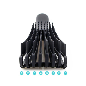 <span class=keywords><strong>Cepillo</strong></span> Desenredante Ventilado de Plástico con Ocho Hileras <span class=keywords><strong>para</strong></span> Cabello Rizado <span class=keywords><strong>para</strong></span> Mujeres con Logotipo Personalizado Estilo Pulpo - Product Image 4