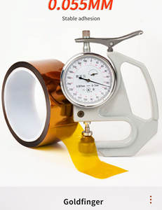Dedo dorado resistente al calor de alta temperatura <span class=keywords><strong>8mm</strong></span> Industria eléctrica Kaptons Log Roll Jumbo PI Cinta de poliimida - Product Image 6