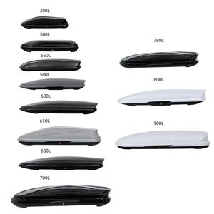 Boîte de <span class=keywords><strong>toit</strong></span> moyenne 680L avec barres transversales pour les voyages de week-end et les sports de plein air - Product Image 1