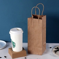 Sac d'artisanat en kraft blanc imprimé personnalisé pour vêtements, chaussures, lunettes, cosmétiques dentaires, aliments, emballage à emporter, ruban, votre propre logo
