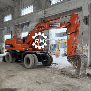 حفارة دوسان ذات عجلات مستعملة طراز DH 150W-7 بحالة ممتازة، متوفرة للبيع: دوسان DH150W-7، DX210W-7، DH225LC-7، DX225LCA، DH170، DH420 - Product Image 3