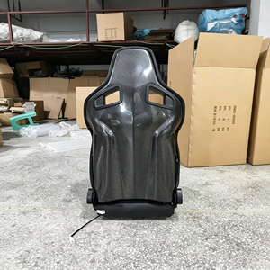 Sedile da corsa modificato CS30 con schienale in fibra di vetro e fibra di carbonio, sedile a guscio che migliora comfort ed estetica - Product Image 6