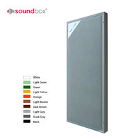 Soundbox-deflector acústico móvil, Panel de amortiguación acústica, absorción acústica ligera