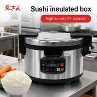 Cuisinière à riz électrique multifonctionnelle à induction IH de qualité industrielle, 18 L, 3500 W, haute efficacité, pour les entreprises de restauration