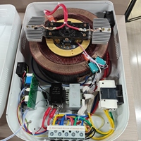 Stabilisateurs de tension monophasés 220V haute précision 12/15KVA AVR, contrôle par servomoteur TSD, protecteur de tension SVC en cuivre AVR AD