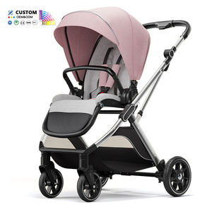 Poussette bébé à siège réversible en gros, vue haute, légère, pliage facile, poussette confortable pour bébé, landau - Product Image 2