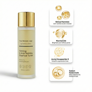 Set Completo Anti-Età per la Cura della Pelle con Crema Rassodante ed Emulsione Riparatrice per Rughe e Idratazione, Etichetta Privata Personalizzabile - Product Image 6