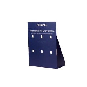 High Quality Customizable Foldable Tabletop Display Box Easy-to-Assemble Point Sale Cardboard Hook Hanging Peg for <b>Counter</b> - Product Image 4