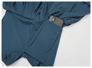 Abito nudo di senso due Anti abito da passeggio Sport all'aria aperta corsa Fitness abito da Tennis donna nuova moda Sport gonna da Tennis - Product Image 6