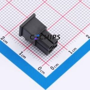 WAFER-MX3.0-04PJK-GB Housing (Wire-to-Board / Wire-to-Wire) P=3.03mm Connector 2x2P 3.03mm Micro-Fit (MX 3.0) 3.03mm - Product Image 2