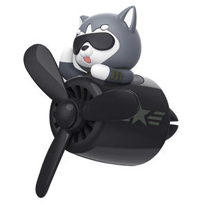 Diffuseur d'air frais transfrontalier pour voiture, petit ventilateur <span class=keywords><strong>de</strong></span> climatisation pour grille d'aération, décoration ABS, accessoire intérieur parfumé, fournitures pour ventilateur - Product Image 1