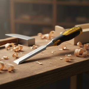 Cincel para madera Stanley de 22 mm para trabajos de carpintería de precisión - Product Image 3