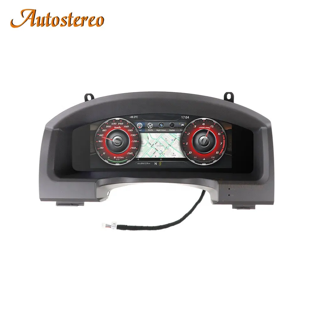 Meter Screen For Toyota Land Cruiser 2008-2019 LC200 12.3 Cluster Instrument Panel Replacement Entertainment Multimedia player