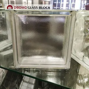 Hoge Kwaliteit Blauw Parallel Holle Glazen Blok