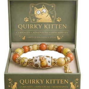 Pulsera Labrador Garden <span class=keywords><strong>Love</strong></span> Loyalty Companionship con Cuentas Redondas de Piedra Natural de 10 mm y Colgante de Perro de Metal, Ajustable - Product Image 5