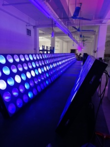 Lampu Matrix LED RGB 3in1 25x9W DMX512 Kontrol Pixel untuk DJ Disko Latar Panggung Pernikahan Klub Pesta 5x5 Led <span class=keywords><strong>Blinder</strong></span> - Product Image 6