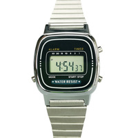 Montre numérique LED pour femmes, montres électroniques de sport, Relogio Masculino, Relojes, bracelet en acier, montres-bracelets vintage étanches