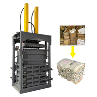 Mesin Press Scrap Vertikal Dilengkapi Aksesoris Lengkap, Tangki Oli Hidrolik, Motor, dan Katup Relief
