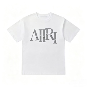 เสื้อยืดแขนสั้นผู้ชายลายพิมพ์ Ami ri Blot-Effect ผ้าฝ้าย 100% สไตล์ลำลองคุณภาพสูงสำหรับฤดูร้อนปี 2026 - Product Image 6