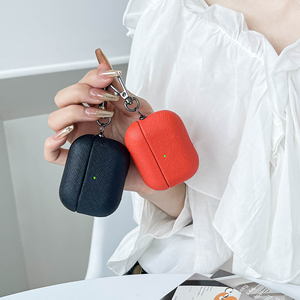 Étui rigide de qualité supérieure à texture croisée pour écouteurs Bluetooth Apple AirPods 1/2, Pro (2e/3e/4e génération) - Product Image 5