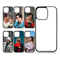 Coque de téléphone TPU 2D sublimation vierge au prix de gros pour iPhone 15 / IP15 Pro / IP15 Pro max