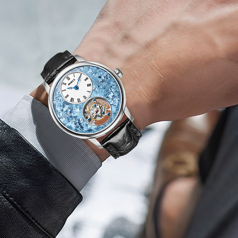 luxury turbullion watch