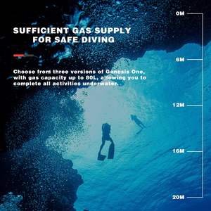 12 metre 10 saat taşınabilir tüplü dalış ekipmanları dalış sualtı solunum ventilatör balık dalış ekipmanları için hava kompresörleri - Product Image 4