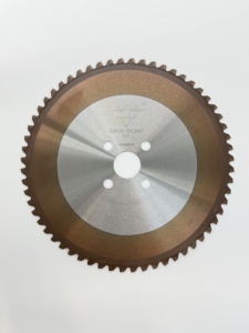 Lame de scie circulaire en acier rapide de qualité industrielle, procédé de pressage à chaud, personnalisable OEM, diamètre 350 mm pour machine de découpe de tuyaux - Product Image 2