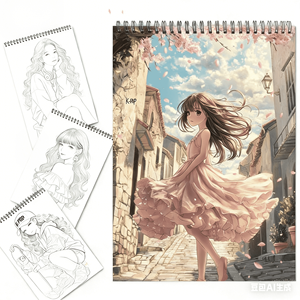 Cuadernos Personalizados con Espiral A4, Impresión a una Cara, para Adultos y Adolescentes, Alivio del Estrés, Venta al Por Mayor, MOQ Bajo - Product Image 1