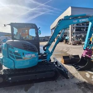 รถขุดมือสองคุณภาพสูง Kobelco Sk55 ของแท้จากญี่ปุ่น ราคาถูก รถขุดขนาดเล็กมือสอง คุณภาพรับประกัน สำหรับงานขุด มีสินค้าในสต็อก - Product Image 1