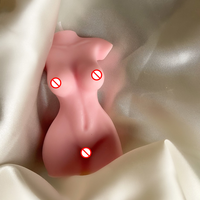 Chinesische ästhetische Kerze in Form eines halben weiblichen Körpers (Torsos) aus Gelwachs und Paraffinwachs für Diwali und Vatertag