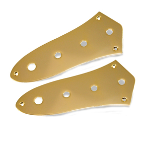 Özel gitar donanım parçaları CNC işleme enstrüman parçaları Metal elektro gitar kontrol plakası - Product Image 5