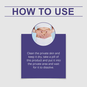 Cápsula de cuidado íntimo para mujeres Hidratante y nutritiva Cápsula de cuidado de la parte privada Ayuda a restaurar la elasticidad de la piel - Product Image 6