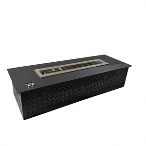 Cheminée automatique au <span class=keywords><strong>bio</strong></span>éthanol 500 mm, insert en acier inoxydable, mini format, protection contre les fuites, prend en charge 96 % et 97 % d'alcool, utilisation en intérieur - Product Image 2