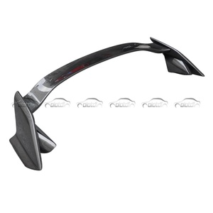 R Style High Kick Ducktail Spoiler Carbon Fiber <b>Boot</b> Lip Rear Trunk Tail Wing for Honda Civic Type R 2016+ - Product Image 5