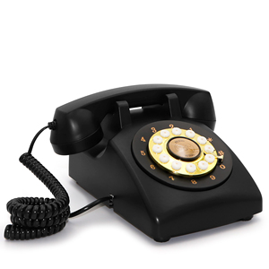 <span class=keywords><strong>Téléphone</strong></span> filaire <span class=keywords><strong>vintage</strong></span> européen antique à succès, idéal pour le bureau, la chambre d'hôtel, ligne <span class=keywords><strong>fixe</strong></span>, Europe, États-Unis - Product Image 2