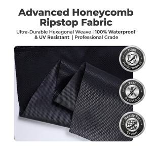 Tissu en nylon jacquard 200D durable, imperméable et résistant aux déchirures pour auvents, tentes, sacs d'extérieur, produits pour animaux de compagnie, pochettes de rangement et utilisations en canopée - Product Image 3