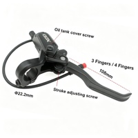 Frein à disque hydraulique pour trottinette électrique XOD H800/H880, compatible avec les trottinettes électriques KUKirin G2 Master G2 MAX G2 PRO2025, frein à huile hydraulique