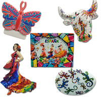 Aimant de réfrigérateur souvenir d'Espagne, Sagrada Familia, en résine, impression 3D, design personnalisé